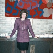 Hanna poses in one of Sidonia’s specialty suits, 1997 Specialty Suit